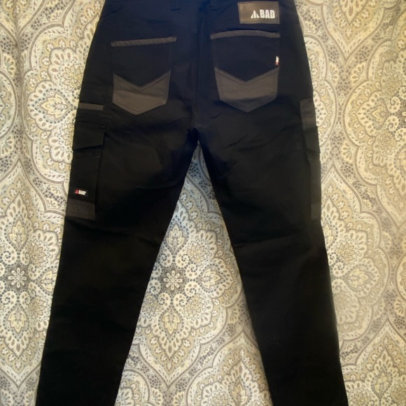 BAD Workwear Black BAD925 Women’s Workpants - Picture 9 of 10